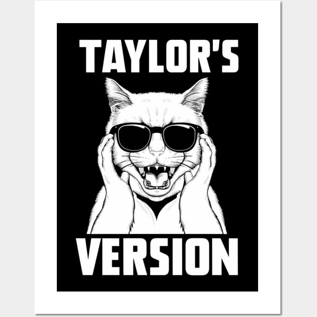 death metal taylors cat version Wall Art by Aldrvnd